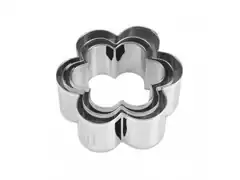 Jogo de Cortadores Flor Tramontina La Pasticceria 3 Peças Inox - 0