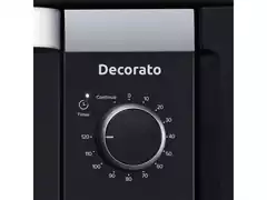 Forno Elétrico de Embutir Decorato 44 Litros Preto - 2