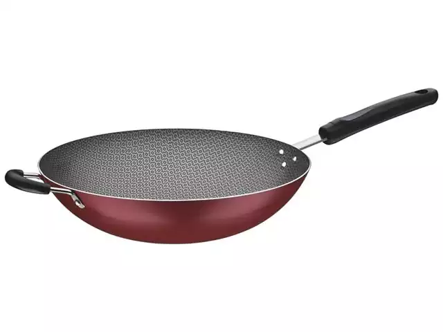 Panela Wok Tramontina Loreto Vermelha Ø 36 cm