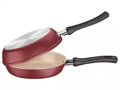 Omeleteira Tramontina Napoli Vermelha Ø 20 cm - 0