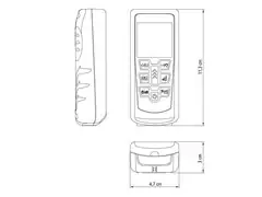 Medidor de Distância à Laser Tramontina Alcance 80 Metros - 2