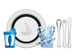 Conjunto Infantil Tramontina Le Petit Azul 6 Peças - 0
