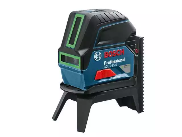 Nível à Laser de Linhas Verdes Bosch GCL 2-15G Profissional 15 Metros