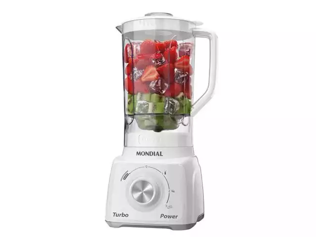 Liquidificador Mondial L-99 WG Turbo Power Branco 500W