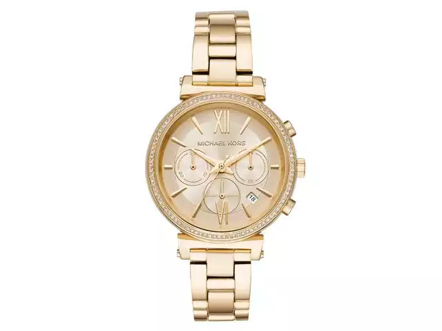 Relógio Michael Kors Feminino MK6559/1DN Dourado Analógico