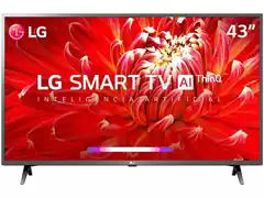 Smart TV LED 43" LG Full HD ThinQ AI TV HDR webOS 4.5 Wi-Fi 3HDMI 2USB - 0