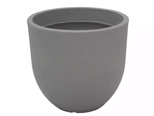 Vaso Laos Tramontina Basic em Polietileno 45 cm Concreto