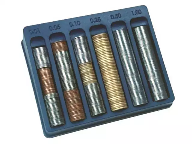 Porta Moedas - Preto - Embalagem com 8 unid.