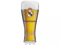 Copo de Vidro para Cerveja Real Madrid 370ML - 0