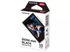 Filme Instantâneo Fujifilm Instax Black com 10 Unidades - 0