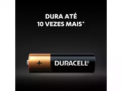 Pilha Alcalina AA Pequena Duracell com 2 Unidades - 3