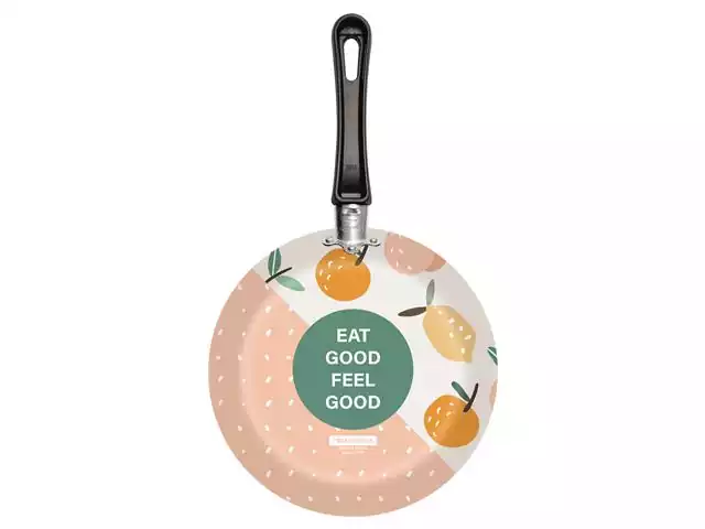 Frigideira Tramontina Plotter em Alumínio Estampa Eat Good Ø 24cm