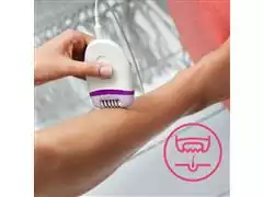 Depilador Elétrico Philips Satinelle Essential 2 Vel Branco e Roxo - 4