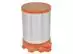 Lixeira Inox Tramontina Sofie Orange com Pedal 5 Litros - 0