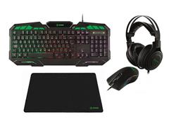 Combo Gamer XZONE Headset Teclado Mouse e Mousepad