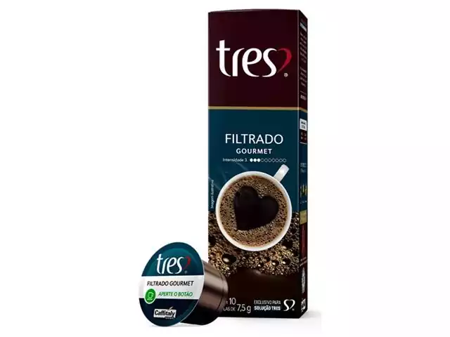 Cápsulas Três Corações Café Filtrado Gourmet