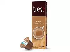 Cápsulas Três Corações Café com Leite - 0