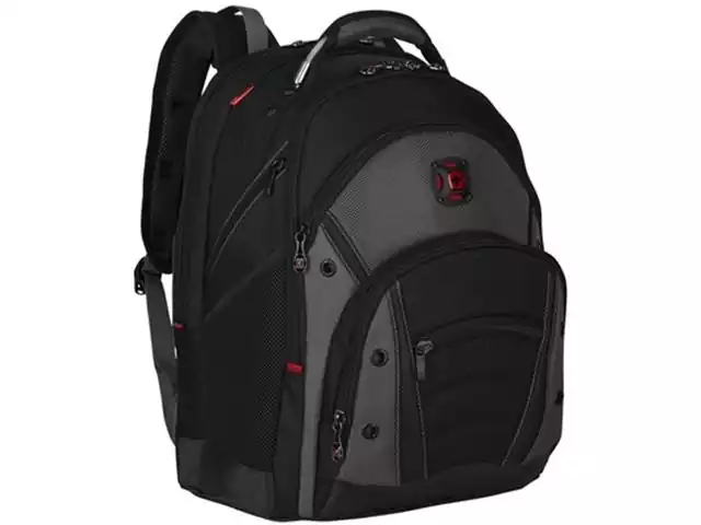 Mochila para Laptop Wenger Synergy Preta e Cinza 16"