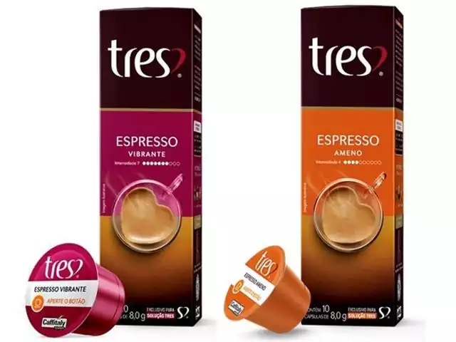 Combo 20 Cápsulas Três Corações Espresso Vibrante e Ameno