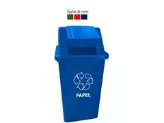 Cesto Quad Bralimpia 60L C Tampa C Ades