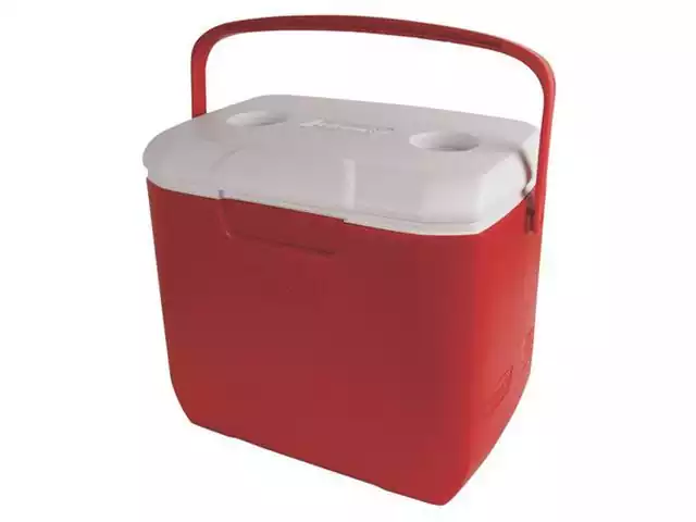 Caixa Térmica Coleman Vermelha 28 Litros