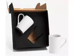 Kit de Canecas em Cerâmica Branca 230ML - 0