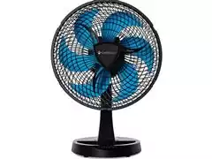 Ventilador de Mesa Cadence New Windy 30CM Preto e Azul - 2