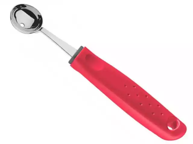 Boleador Tramontina Utilita Inox Vermelho 2,9 cm