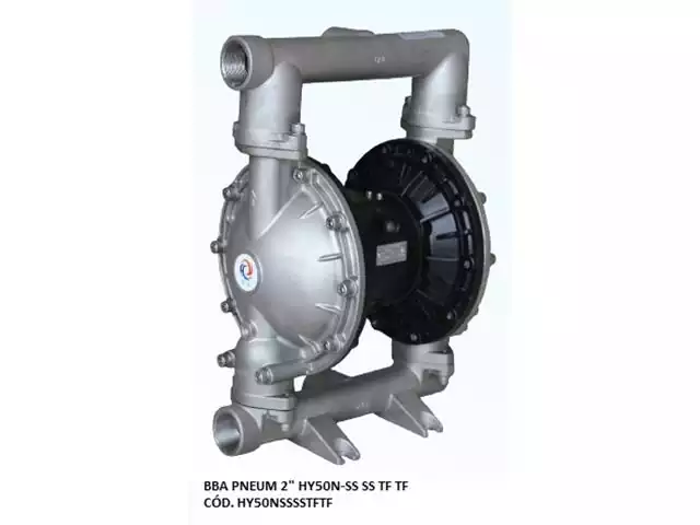 Bomba de Diafragma Pneumática Vallair Airfluid 2" HY50N-SS SS TF TF