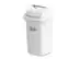 Lixeira Basculante Plasvale 14 Litros Branco - 0