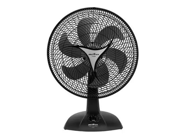 Ventilador de Mesa Britânia Super Turbo 4000 Preto