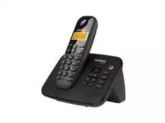 Telefone sem Fio Digital Secretária Eletrônica Intelbras TS 3130 Preto - 1