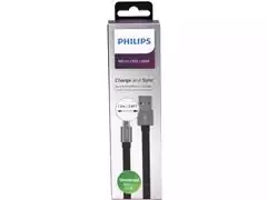 Cabo com Conector Philips Tipo USB para Micro USB Premium Preto 120CM - 5