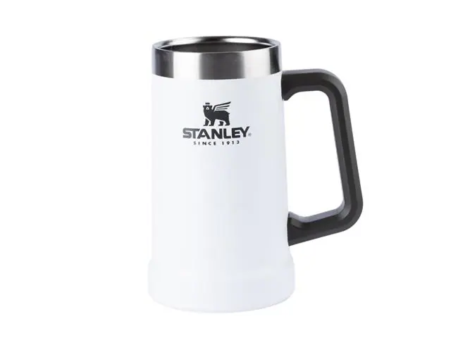 Caneca Térmica de Cerveja Stanley Branca 709ML