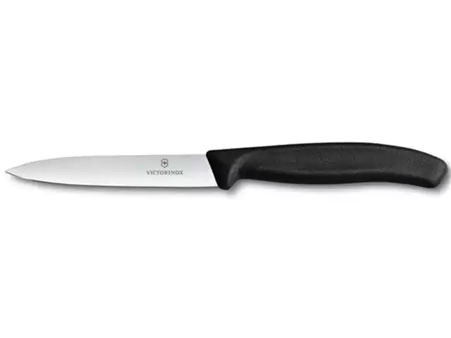 Faca Victorinox Swiss Classic Lâmina Lisa Preta 10CM