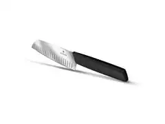 Faca Santoku com Sulcos Victorinox Swiss Classic Preta 17CM - 2