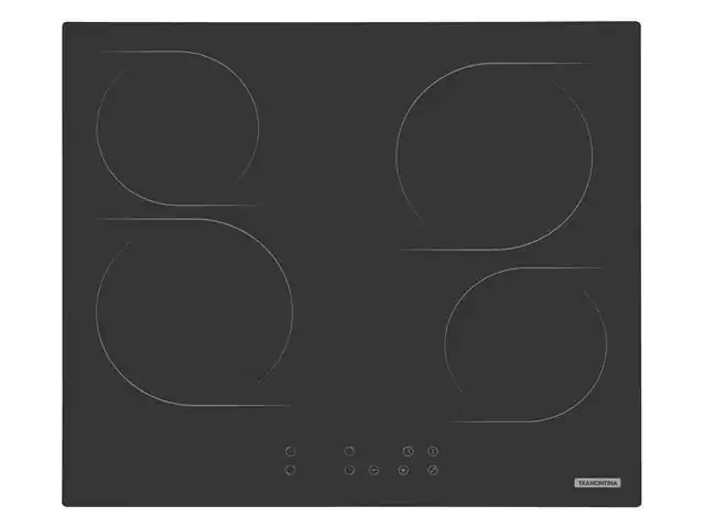 Cooktop Elétrico 4 Bocas Tramontina Square Touch 4EV 60 cm