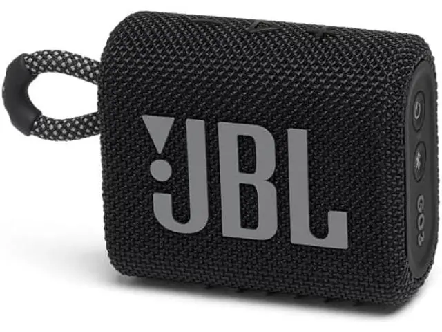 Caixa de Som Bluetooth JBL GO 3 Black JBLGO3BLK