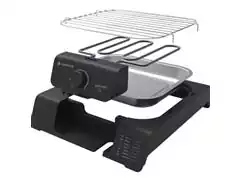Churrasqueira Elétrica Cadence GRL805 Short Grill Preta - 3