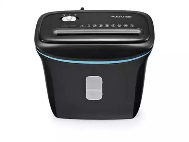 Fragmentadora de Papéis e Cartões Multilaser 11 Litros Preta