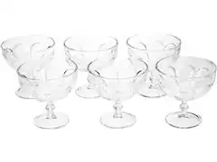 Jogo de Sobremesa Country 6 Taças 380ML