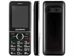 Celular Gradiente Vibe GFP205 Dual Chip MP3 Desbloqueado Preto - 0