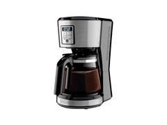 Cafetera Black+Decker 1000W 12 tazas digital Programable Acero Inox  - 0