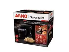 Batedeira Planetária Arno Super Chef 750W 5 Litros 15 Vel Preta - 3