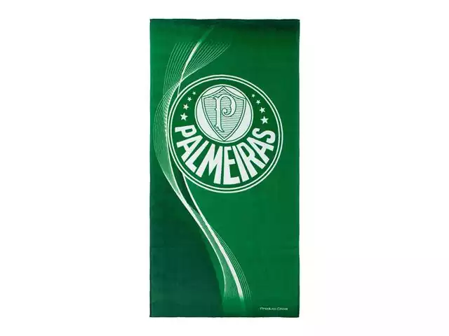 Toalha de Banho Buettner 70x140cm Brasão Palmeiras