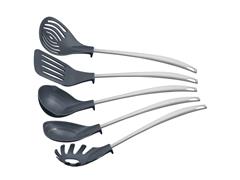 Kit de utensilios Tramontina 5 pzas Nylon para cocina Grafito - 0