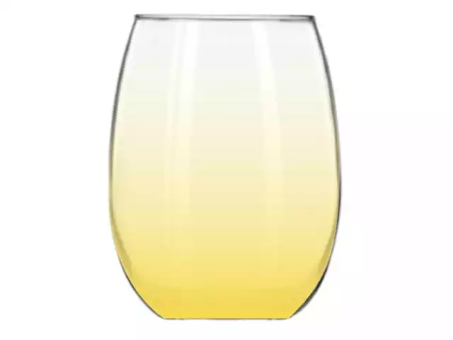 Copo Stemless 430ML Amarelo