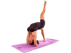 Tapete para Yoga Mat Mastar em EVA Acte Roxo