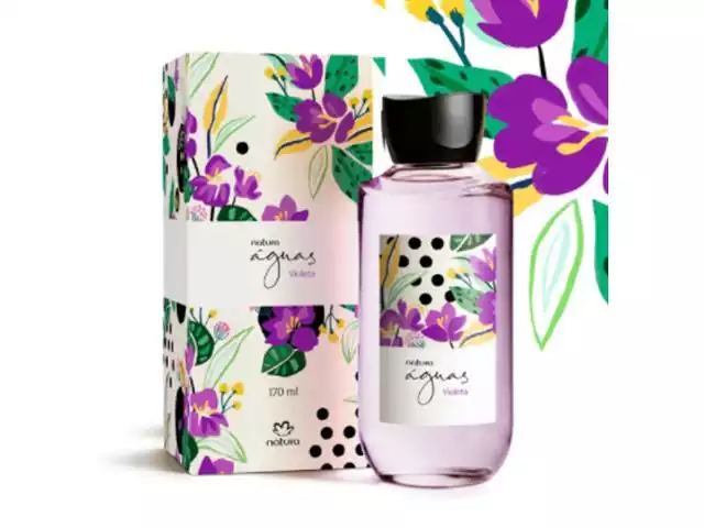 Desodorante Colônia Natura Águas Violeta Feminino 170ML