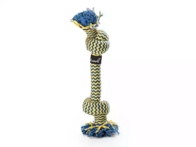 Brinquedo Mordedor Corda formato de Osso Multilaser PET PP109 Tam P